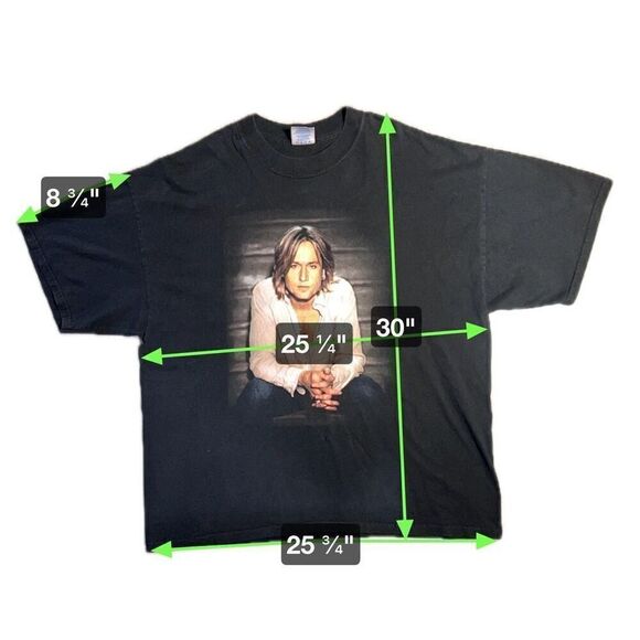 Vintage Y2K Keith Urban Tour Tee - Picture 6 of 8